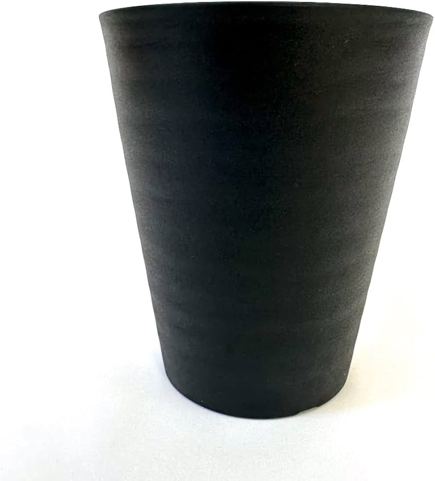 Amazon.co.jp: セラアート 植木鉢 黒色 5号 × 6個 プラスチック鉢